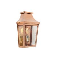 Elstead CS7/2 Chelsea Half Lantern Copper with Clear Lens