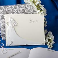 Elegant Wedding Guest Book Sign In Book