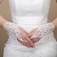 elbow length glove tulle bridal gloves spring summer fall winter