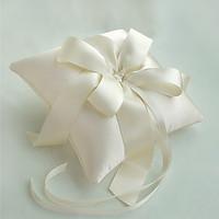 Elegant Ivory Ring Pillow