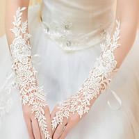 elbow length fingerless glove lace bridal gloves party evening gloves  ...