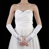 elbow length fingerless glove satin bridal gloves spring summer fall p ...