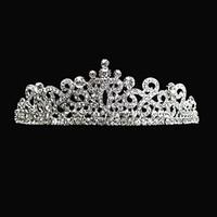 Elegant Alloy With Rhinestone Wedding Tiaras