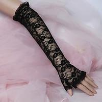 Elbow Length Half Finger Glove Lace Bridal Gloves Party/ Evening Gloves Spring Summer Fall Winter