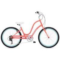 electra townie original 7d 2015 womens hybrid bike orange