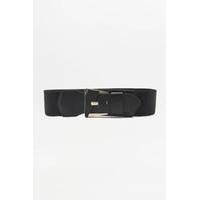 Elastic Vintage Belt, BLACK