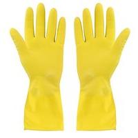Elliott Medium Rubber Gloves, Yellow