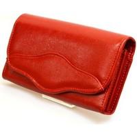 elkor 3293 mens purse wallet in red