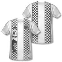 Elvis Presley - Checkered Bowling Shirt (Front/Back Print)