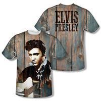 Elvis Presley - Woodgrain (Front/Back Print)