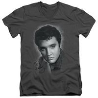 Elvis Presley - Grey Portrait V-Neck