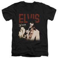 elvis presley viva star v neck