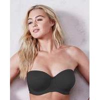 Elomi Smoothing Black Strapless Bra