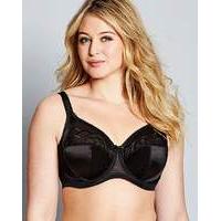 Elomi Cate Full Cup Wired Black Bra