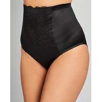 ella firm control waist nipper black