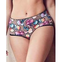Elomi Soraya Black Print Briefs