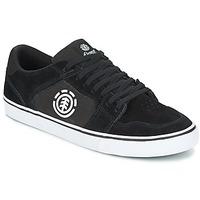 element heatley mens skate shoes trainers in black