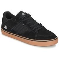 element glt2 mens skate shoes trainers in black