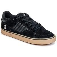 element glt2 mens skate shoes trainers in black