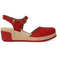 el naturalista leaves pleasant womens sandals in multicolour