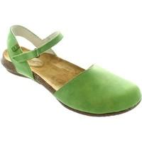 el naturalista n412 womens sandals in green