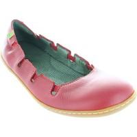 El Naturalista N5272 el viajero women\'s elasticated leather ballerina pumps ne women\'s Shoes (Pumps / Ballerinas) in red