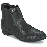 elle mabillon womens mid boots in black