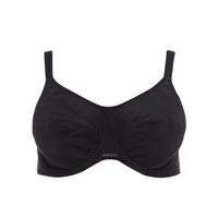 Elomi Black Energise Sports Bra, Black