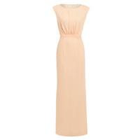 Elise Ryan Maxi Dress With Lace Back In Blush