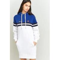 ellesse hooded sweatshirt dress blue