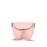 Elsie Pink Tassel Detail Shoulder Bag
