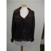 Elizabeth Scott Brown Cardigan - Size Small