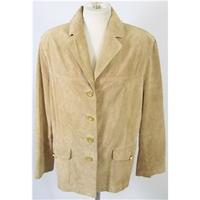 Elena Miro Beige Casual jacket / coat Size 16