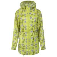 Ella Pac A Mac Lightweight Jacket in Lime Heart Print