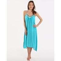 Elevate Gathered V Neck Maxi - Jewel