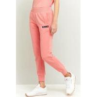 ellesse santra pink joggers pink