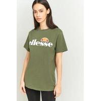 Ellesse Albany Olive T-Shirt, KHAKI