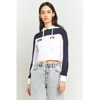 Ellesse Salito Cropped Hoodie, NAVY