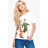 elf licence t shirt white