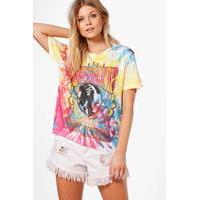 ellie tie dye festival t shirt multi