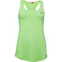 ELLE SPORT Womens Lightweight Pindot Mesh Performance Singlet Kiwi