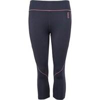 elle sport womens panelled performance capri leggings smokesugar peach