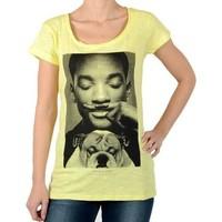 Eleven Paris T-Shirt Wolly W Will Smith Jaune Lemongrass women\'s T shirt in yellow