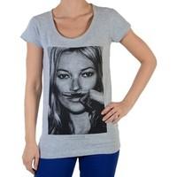 Eleven Paris T-Shirt Kamy W Kate Moss V2 Grey women\'s T shirt in grey