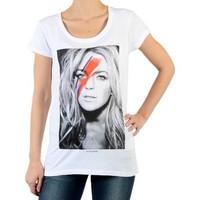 Eleven Paris T-Shirt Linda W Lindsay Lohan White women\'s T shirt in white