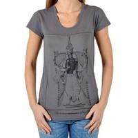 Eleven Paris T-Shirt Kriha Grey Rock women\'s T shirt in grey