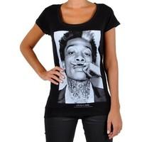 Eleven Paris T-Shirt Wizka W Wiz Khalifa Black women\'s T shirt in black