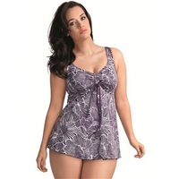 Elomi Madeira, Aubergine Madeira Flared Tankini