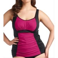 Elomi Aura, Black Aura Gathered Tankini