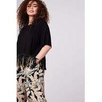 Elvi Tropical Print Culottes